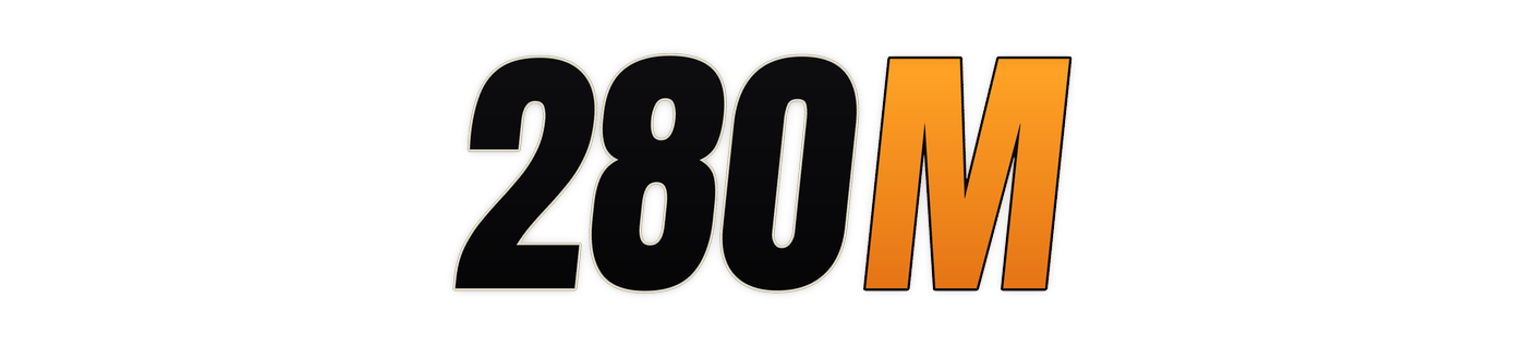 280m